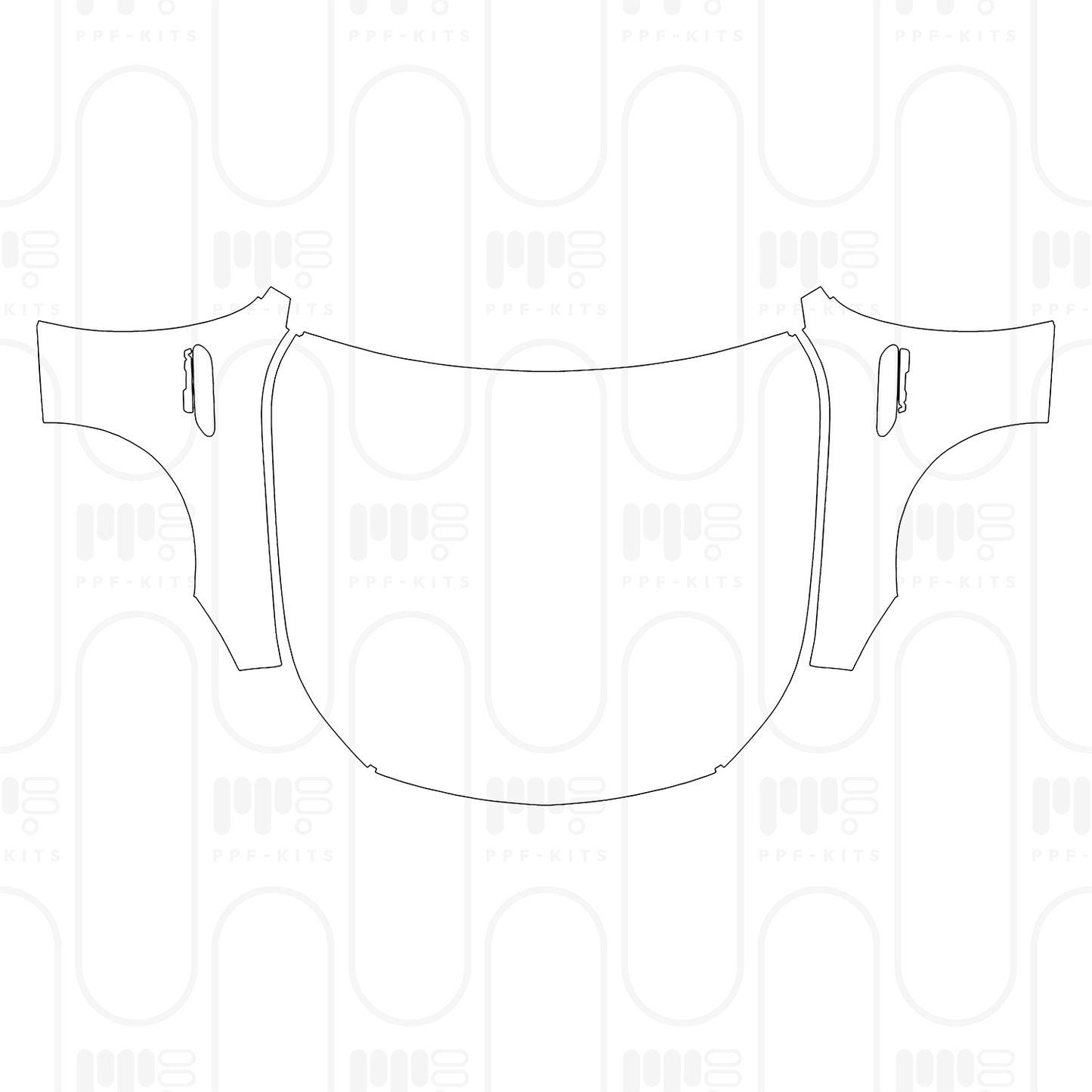 Voorgesneden PPF Mercedes-Benz AMG GT 4-Door 63 2026