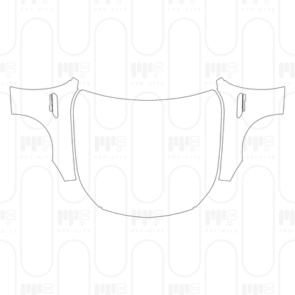 Voorgesneden PPF Mercedes-Benz AMG GT 4-Door 63 2026