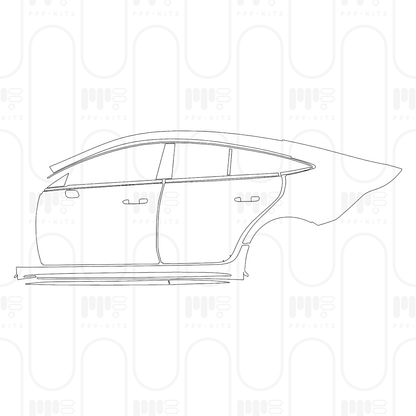 Voorgesneden PPF Mercedes-Benz AMG GT 4-Door 63 2026