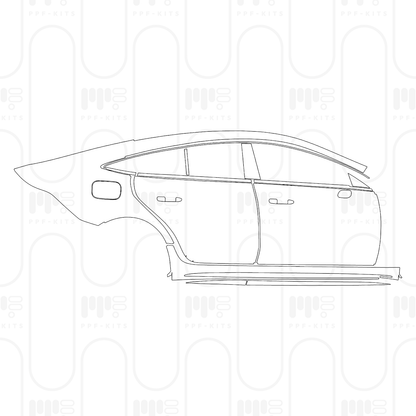 Voorgesneden PPF Mercedes-Benz AMG GT 4-Door 63 2026