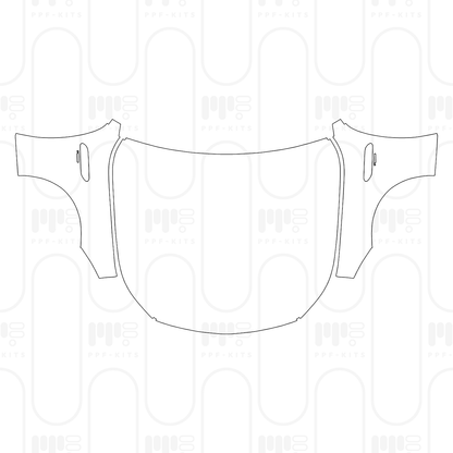 Voorgesneden PPF Mercedes-Benz AMG GT 4-Door 53 2026