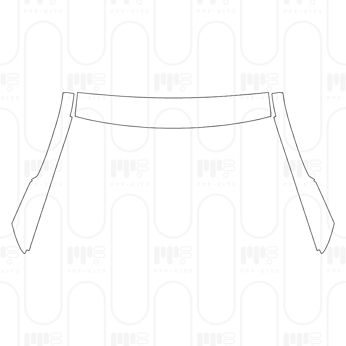 Voorgesneden PPF Mercedes-Benz V Class Standard Wheelbase AMG Line 2026