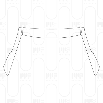 Voorgesneden PPF Mercedes-Benz V Class Standard Wheelbase AMG Line 2026