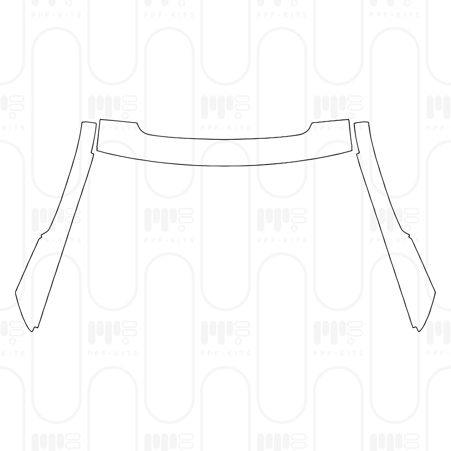 Voorgesneden PPF Mercedes-Benz V Class Standard Wheelbase AMG Line 2026