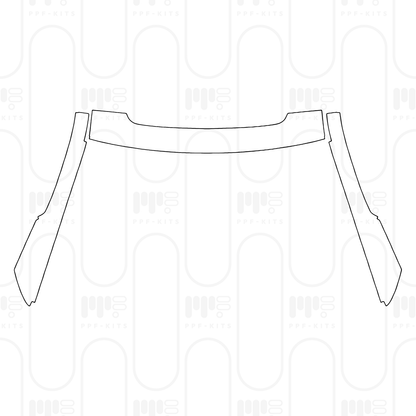 Voorgesneden PPF Mercedes-Benz V Class Standard Wheelbase AMG Line 2026