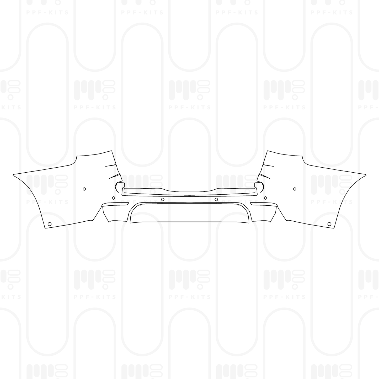 Voorgesneden PPF Mercedes-Benz V Class Standard Wheelbase AMG Line 2026