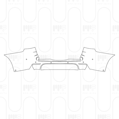 Voorgesneden PPF Mercedes-Benz V Class Standard Wheelbase AMG Line 2026