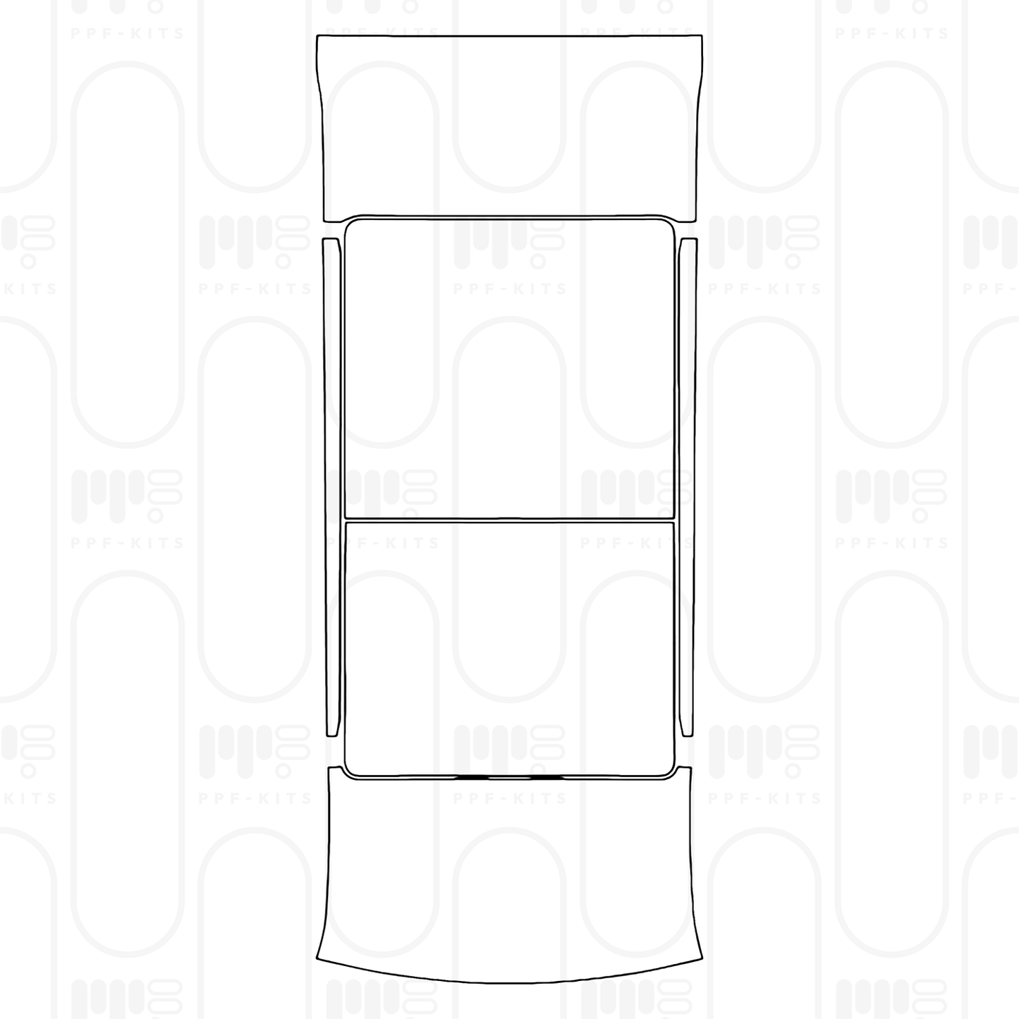 Voorgesneden PPF Mercedes-Benz V Class (Europe) Extra Long AMG Line 2026
