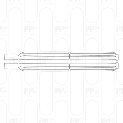 Voorgesneden PPF Mercedes-Benz V Class (Europe) Extra Long AMG Line 2026