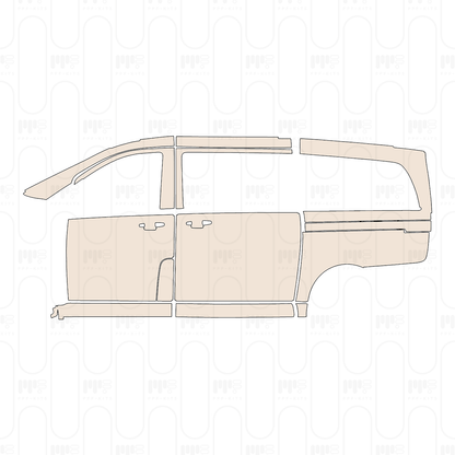 Voorgesneden PPF Mercedes-Benz Vito 2026