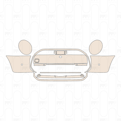 Voorgesneden PPF MINI Convertible Cooper S Base 2025