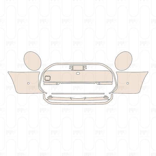 Voorgesneden PPF MINI Convertible Cooper C Base 2025