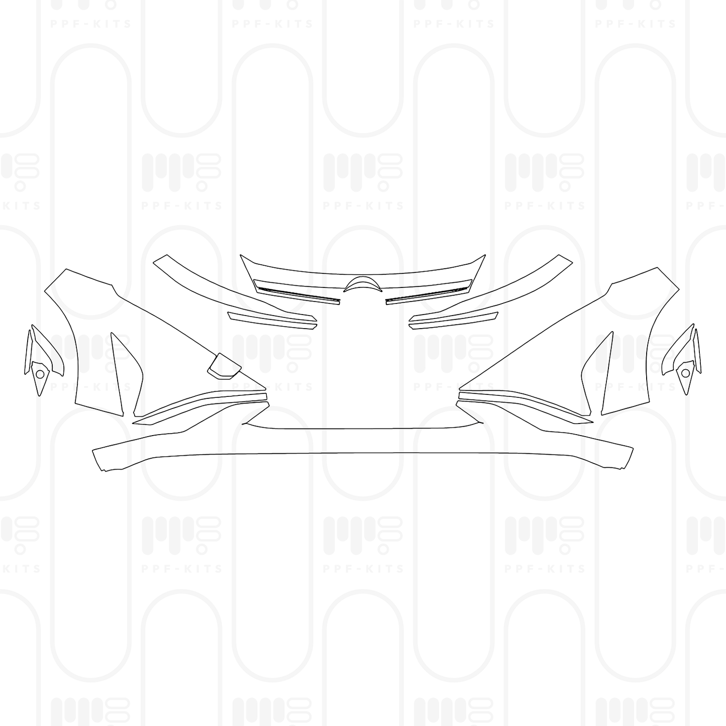 Voorgesneden PPF Nissan Qashqai (AU) N-Design 2026