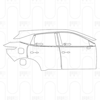 Voorgesneden PPF Nissan Qashqai (AU) N-Design 2026