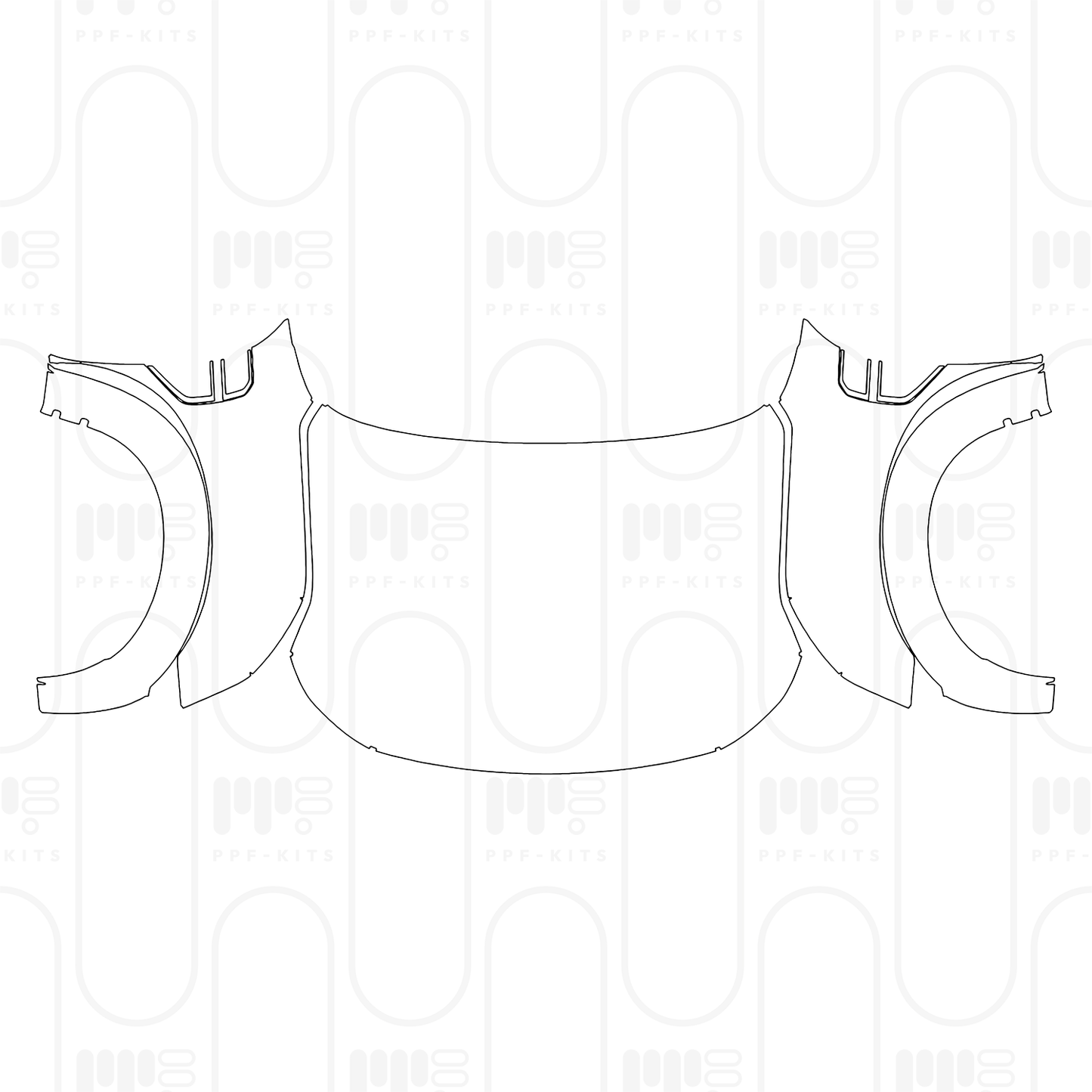 Voorgesneden PPF Nissan Armada (US) Nismo 2025