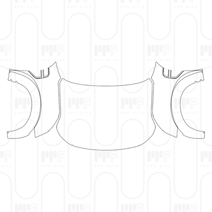 Voorgesneden PPF Nissan Armada (US) Nismo 2025