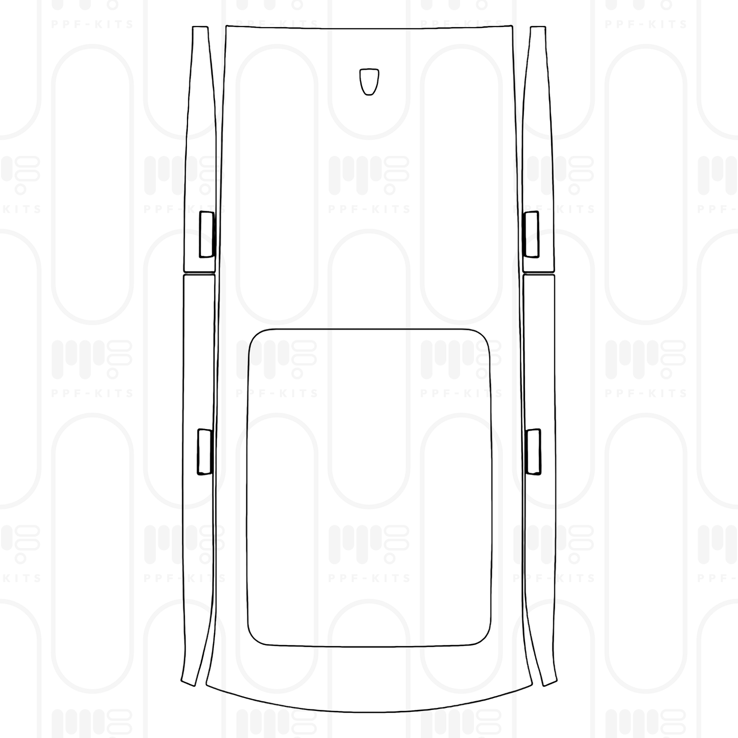 Voorgesneden PPF Nissan Armada (US) Platinum Reserve 2026