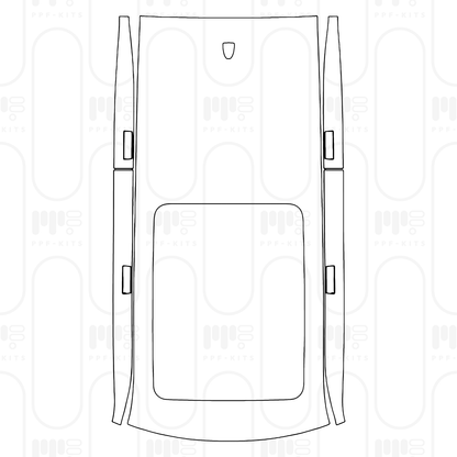 Voorgesneden PPF Nissan Armada (US) Platinum Reserve 2026