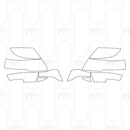 Voorgesneden PPF Nissan Patrol (ME) LE T1 2026