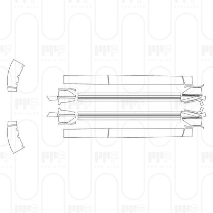 Voorgesneden PPF Nissan Armada (US) Nismo 2025