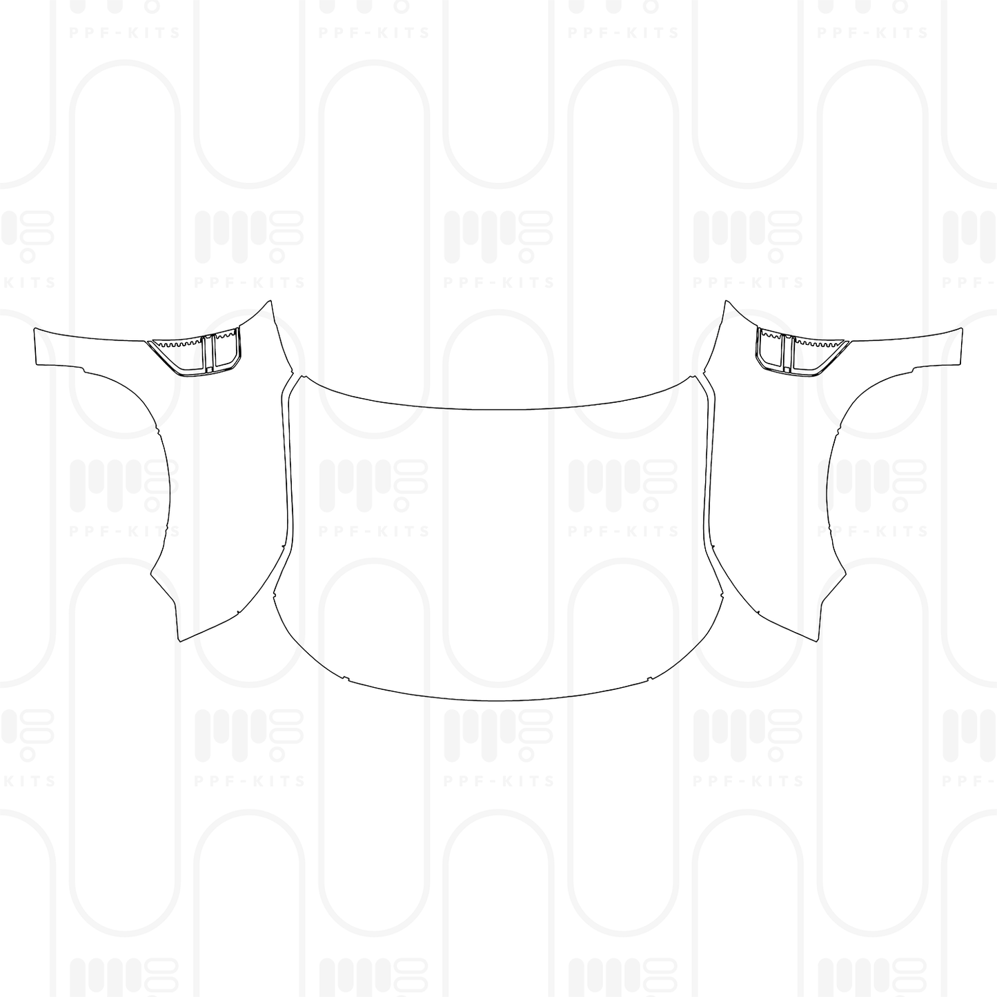 Voorgesneden PPF Nissan Patrol (ME) LE T1 2026