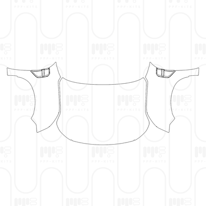 Voorgesneden PPF Nissan Patrol (ME) LE T1 2026