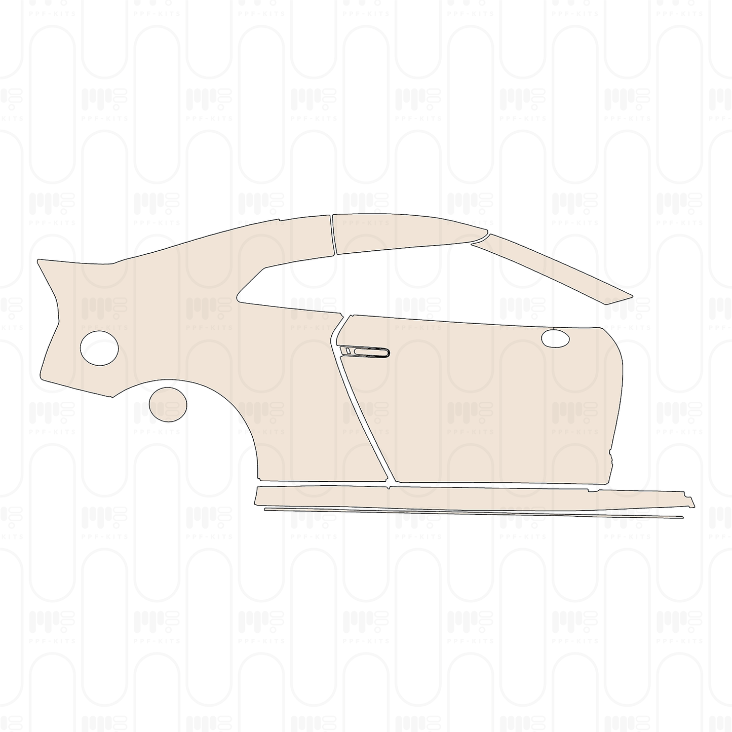 Voorgesneden PPF Nissan GT-R Nismo 2025