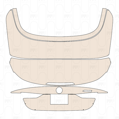Trunk Lid with "430i" Emblem