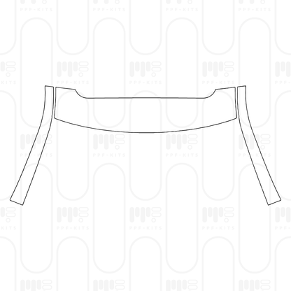 Voorgesneden PPF RAM Trucks 1500 Crew Cab Limited Longhorn 2025