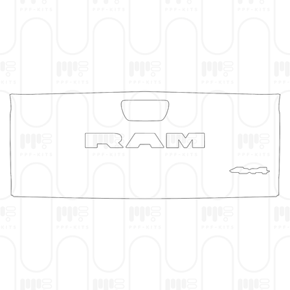 Voorgesneden PPF RAM Trucks 1500 Crew Cab Tradesman 2026