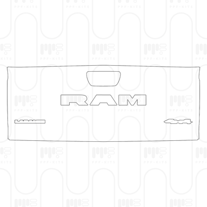 Voorgesneden PPF RAM Trucks 1500 Crew Cab Laramie 2026