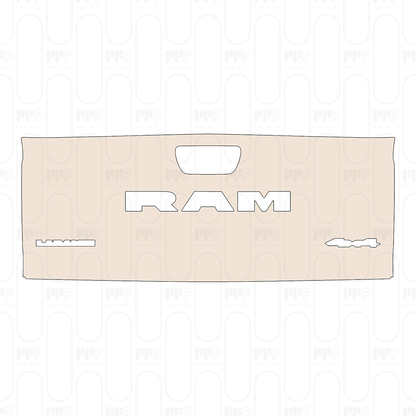 Voorgesneden PPF RAM Trucks 1500 Crew Cab Laramie 2025