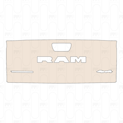 Voorgesneden PPF RAM Trucks 1500 Crew Cab Tungsten 2025