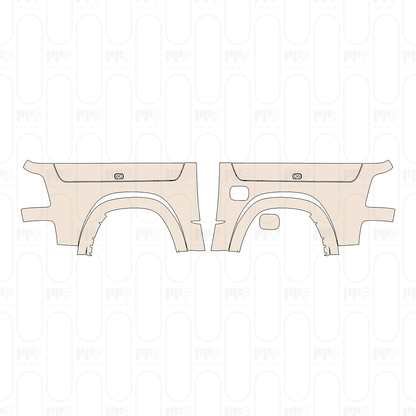 Voorgesneden PPF RAM Trucks 1500 Crew Cab Tungsten 2026