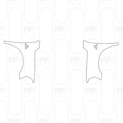 Voorgesneden PPF RAM Trucks 2500 Crew Cab Laramie 2026