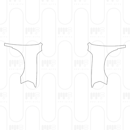 Voorgesneden PPF RAM Trucks 2500 Crew Cab Laramie 2026