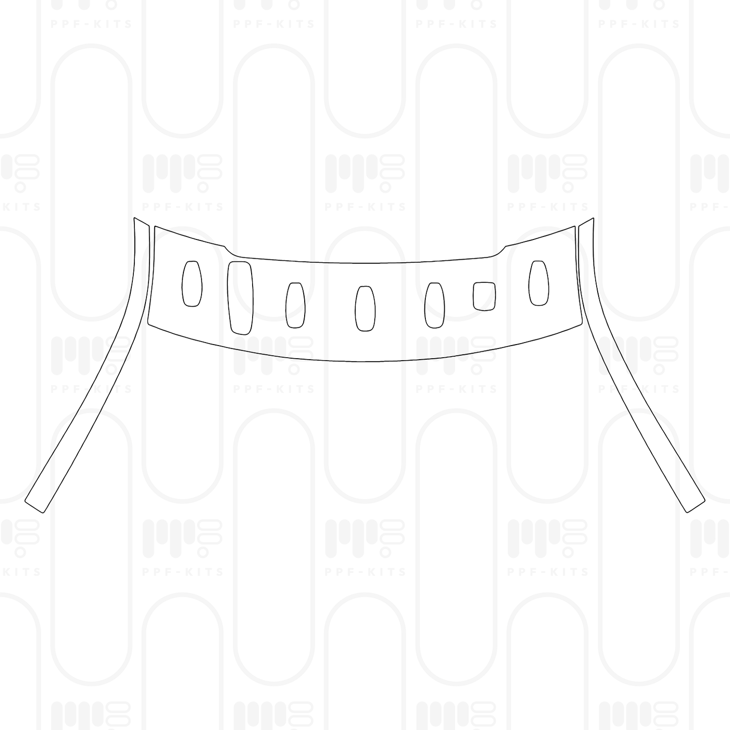 Voorgesneden PPF RAM Trucks 2500 Crew Cab Laramie 2026