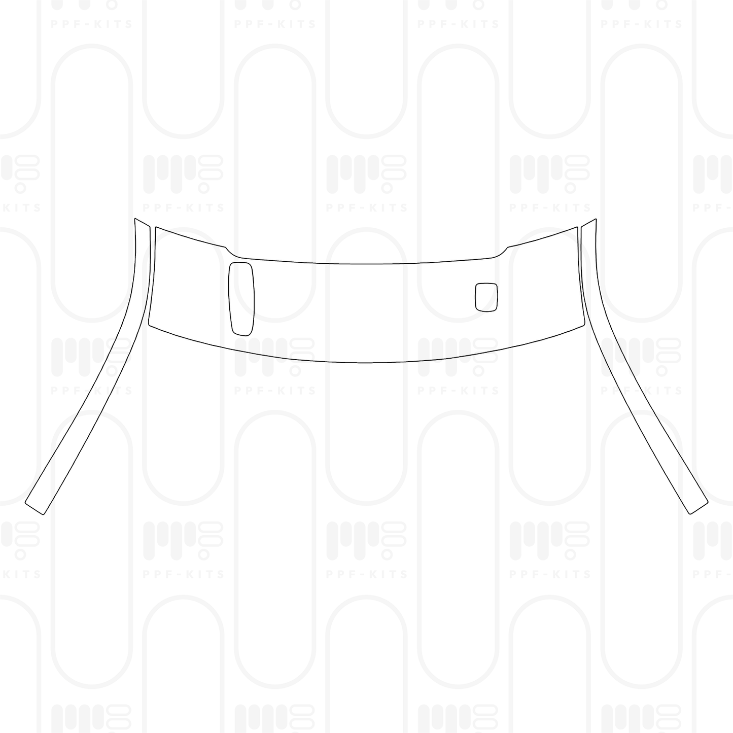 Voorgesneden PPF RAM Trucks 2500 Crew Cab Laramie 2026