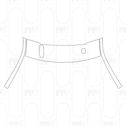 Voorgesneden PPF RAM Trucks 2500 Crew Cab Laramie 2026