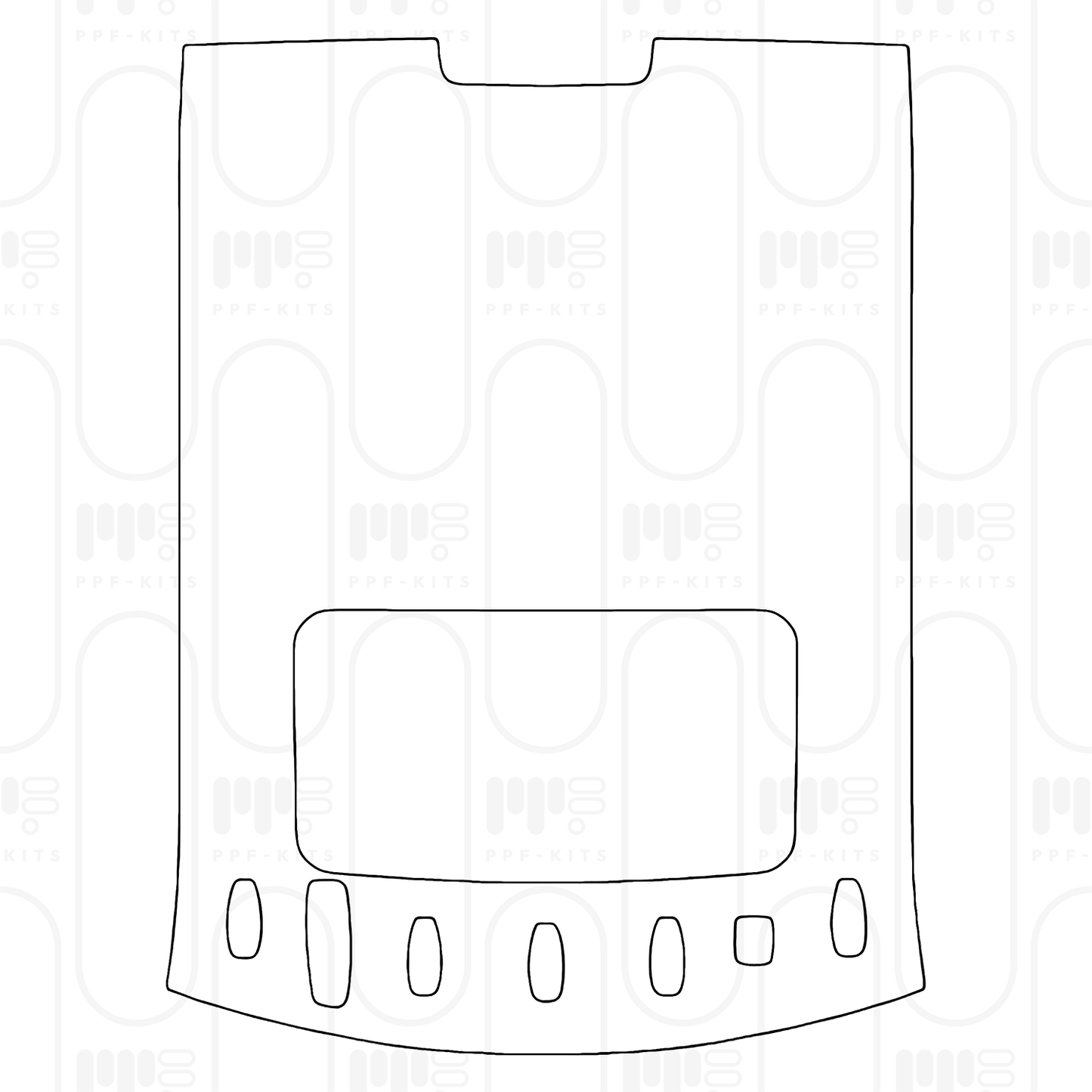 Voorgesneden PPF RAM Trucks 2500 Crew Cab Laramie 2026