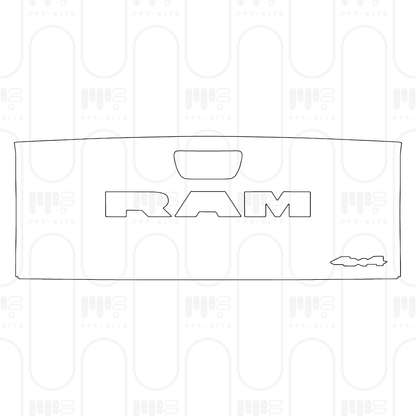 Voorgesneden PPF RAM Trucks 2500 Crew Cab Big Horn 2026