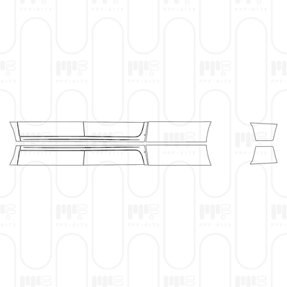 Voorgesneden PPF RAM Trucks 2500 Crew Cab Laramie 2026