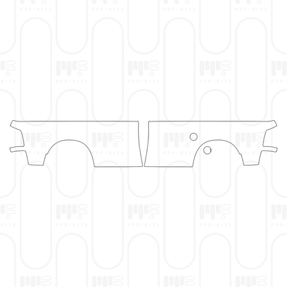 Voorgesneden PPF RAM Trucks 2500 Crew Cab Laramie 2026