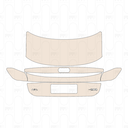 Trunk Lid with "A5L" & "FAW Audi" Emblems