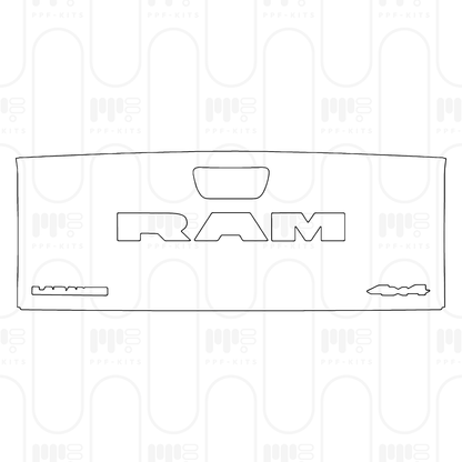 Voorgesneden PPF RAM Trucks 2500 Crew Cab Laramie 2026