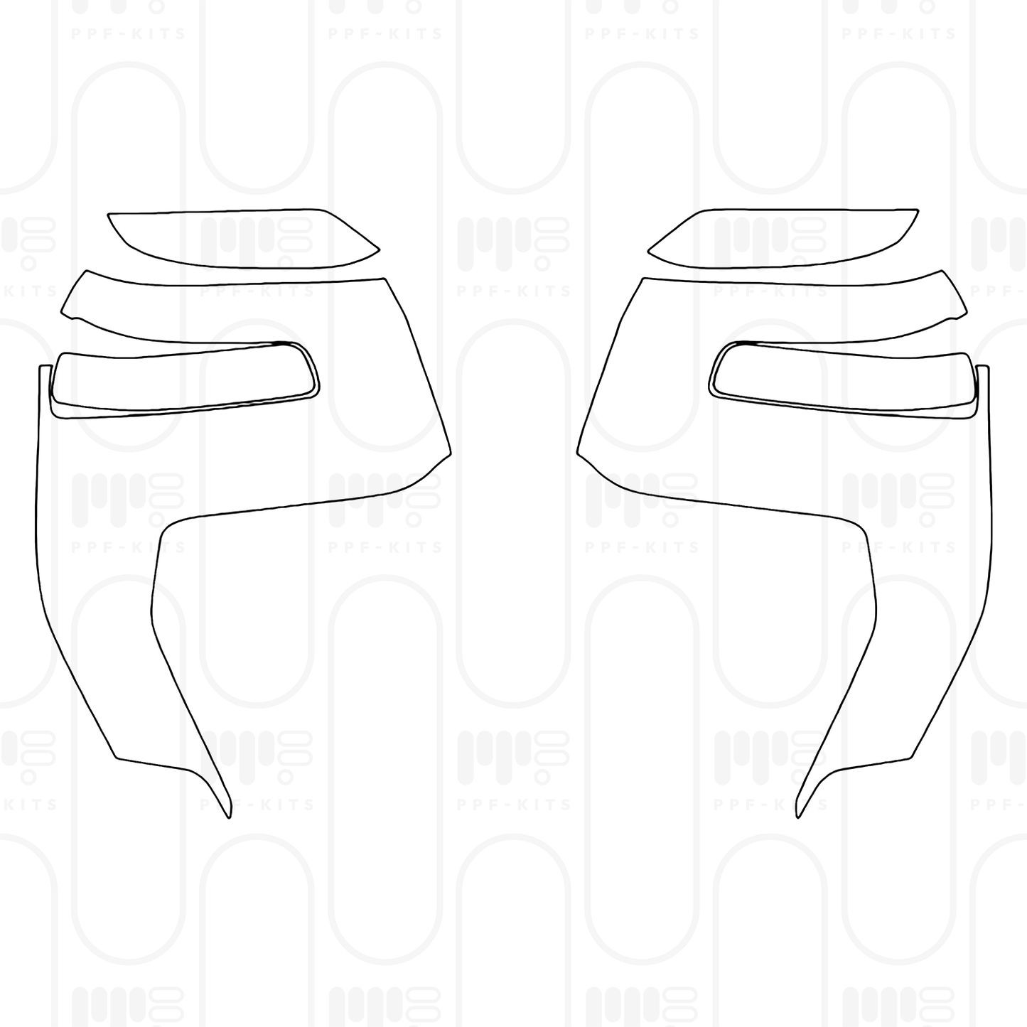 Voorgesneden PPF RAM Trucks 2500 Crew Cab Laramie 2026