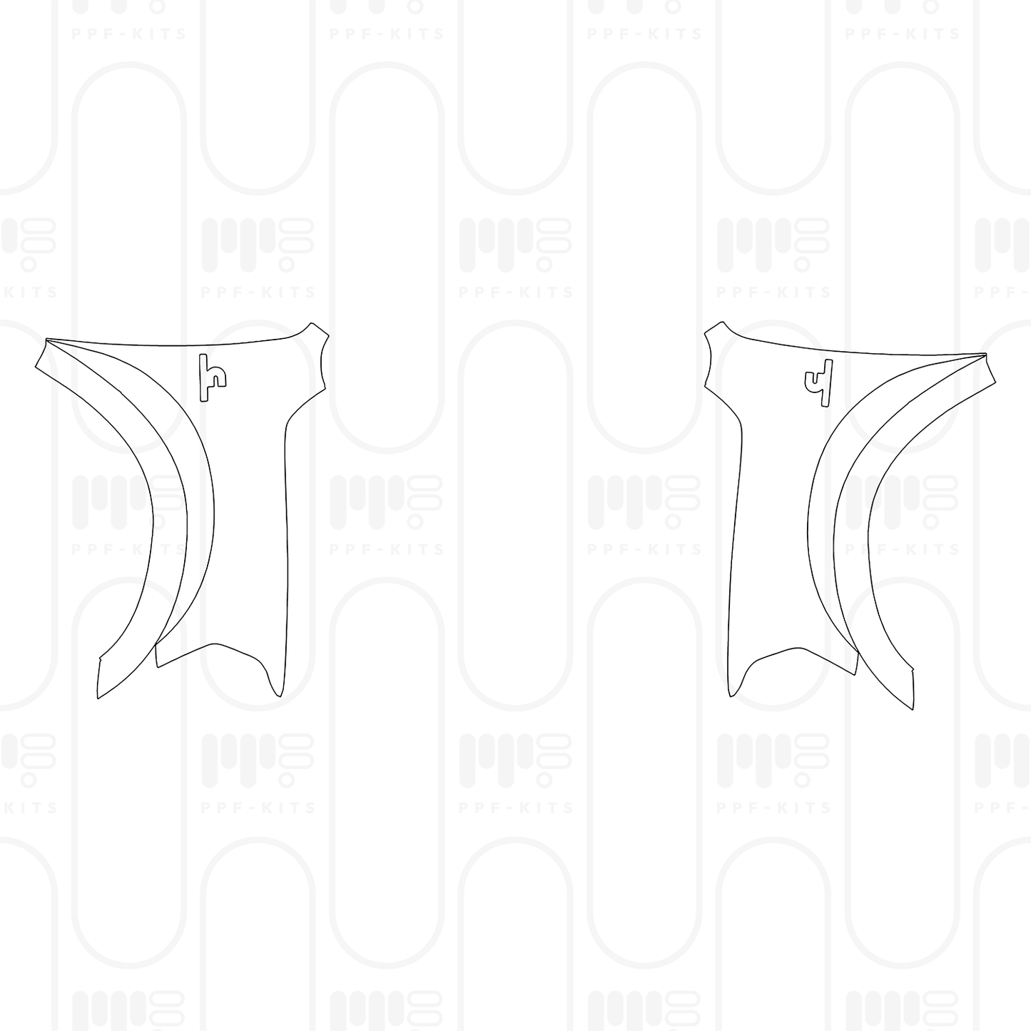 Voorgesneden PPF RAM Trucks 3500 Limited Longhorn 2025