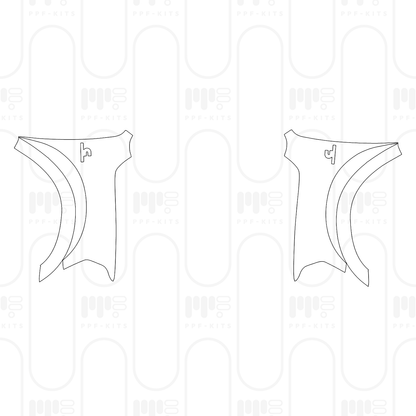 Voorgesneden PPF RAM Trucks 3500 Limited Longhorn 2025