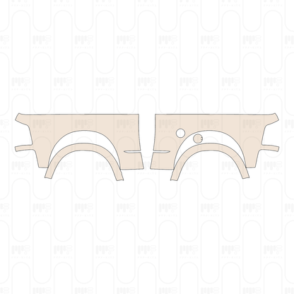 Voorgesneden PPF RAM Trucks 2500 Crew Cab Limited 2026