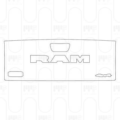 Voorgesneden PPF RAM Trucks 3500 Limited Longhorn 2025